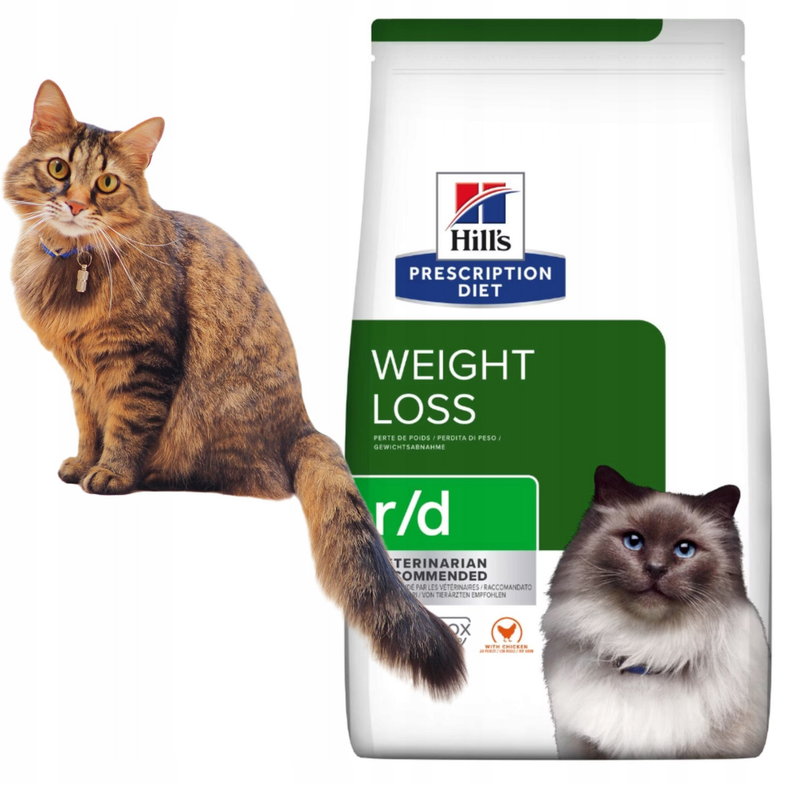 Hill's Pd Pro Kočky Hubnutí r/d Kuře 3kg