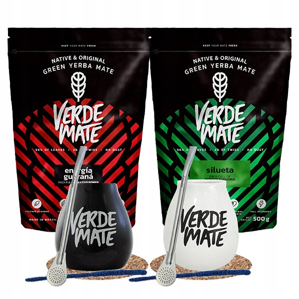 Yerba Verde Mate x2 Silueta Energie 1kg