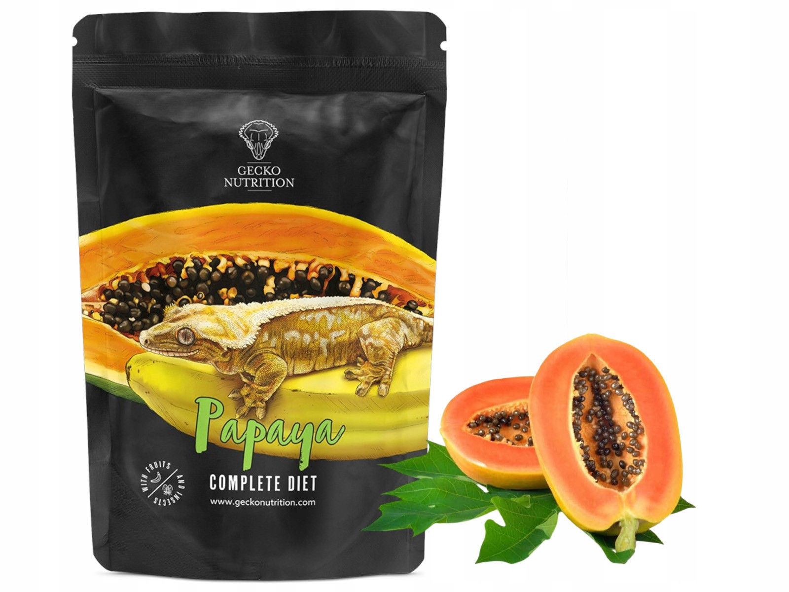 Gecko Nutrition Banán Papája 250g