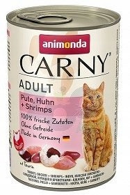 Animonda Cat Carny Adult krůtí krevety 6x400g