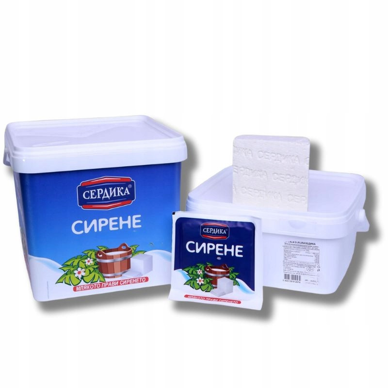 Sýr Sirene 100% z mléka Buvola Bulharského