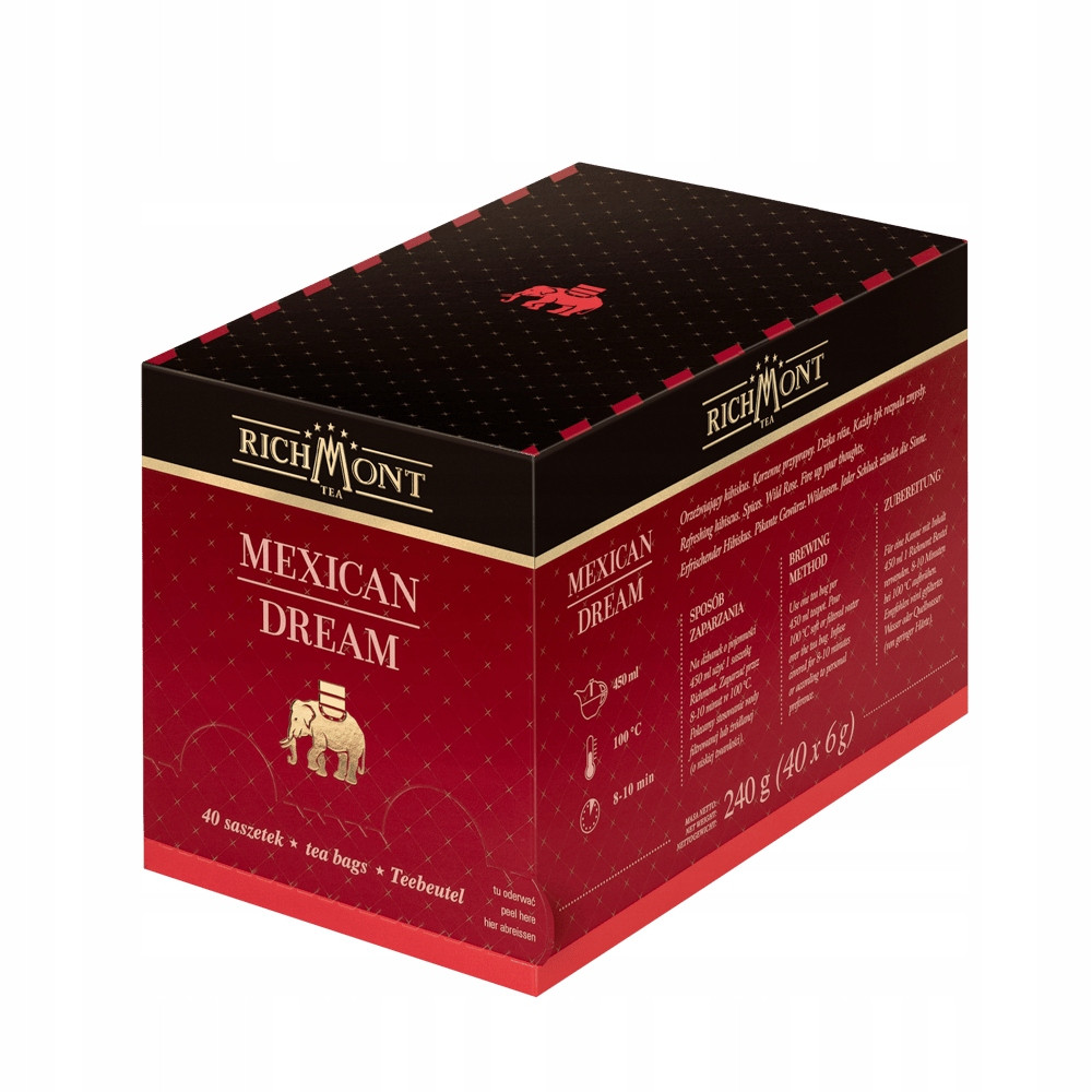 Richmont Mexican Dream Ovocno-bylinný čaj 40 sáčků x6g Premium