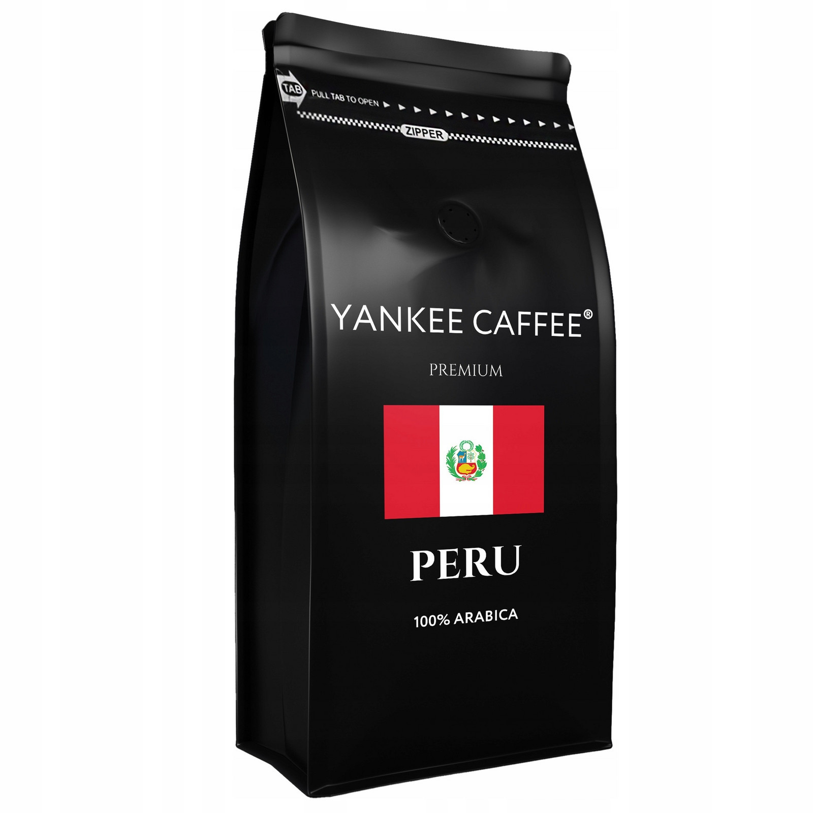 Káva zrnková 1kg 100% Arabica čerstvě pražená Peru Do kávovaru