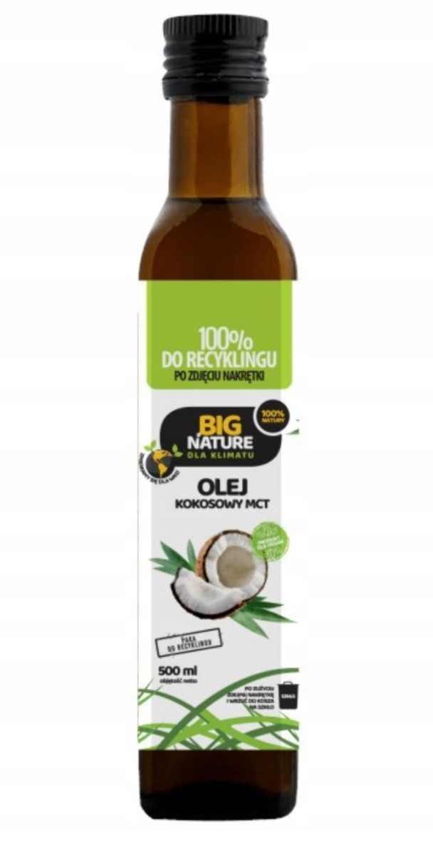 Big Nature Kokosový olej Mct 500ml