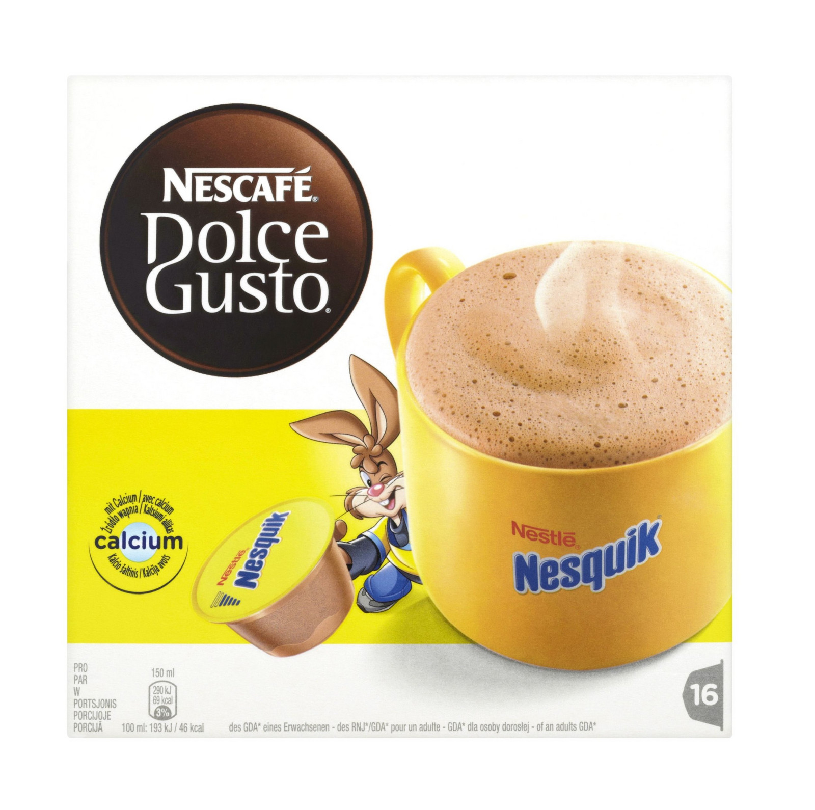 Kapsle pro Dolce Gusto Nescafe Dolce Gusto Nesquik 48 ks