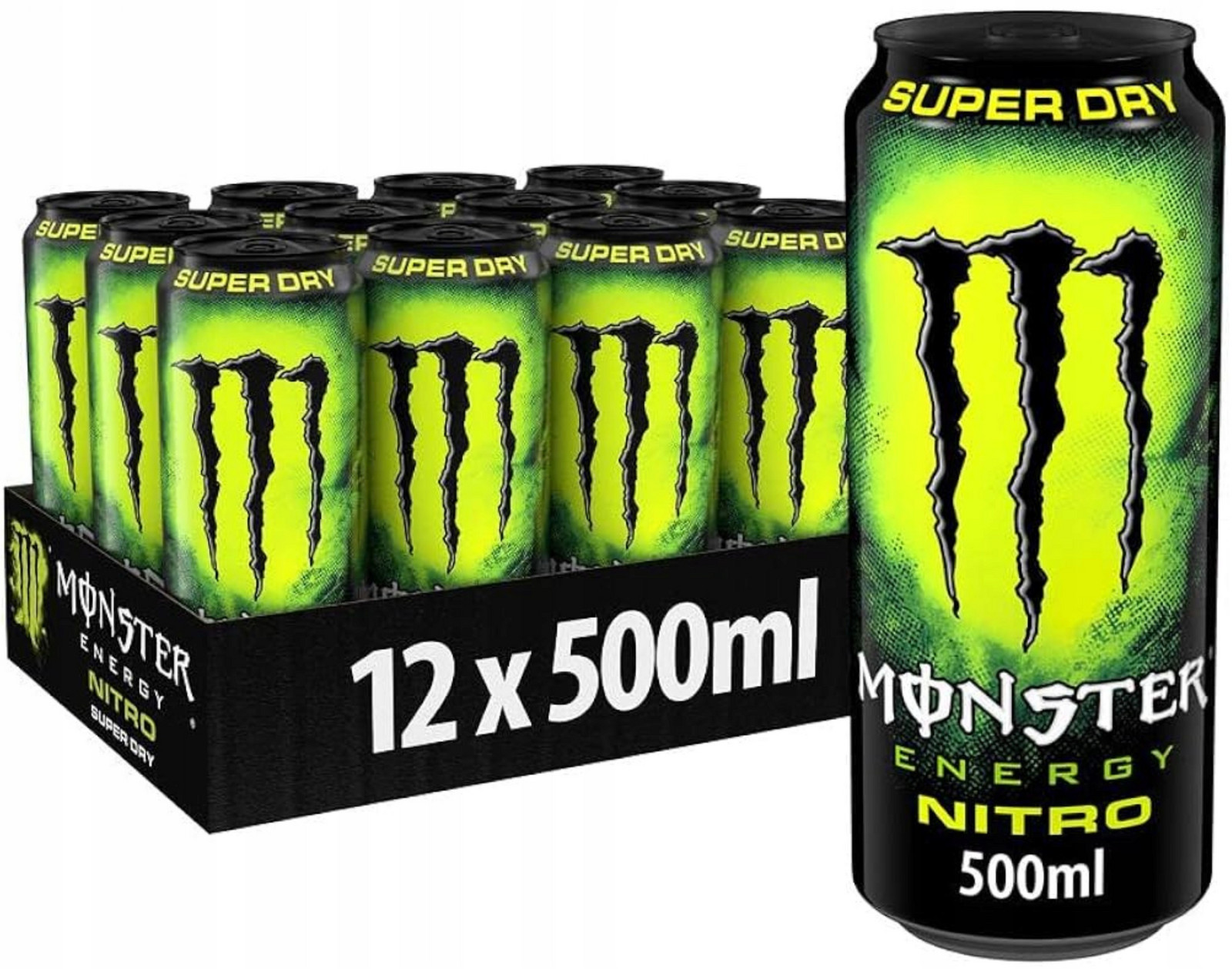 Monster Energy Nitro Dry 12×0,5l