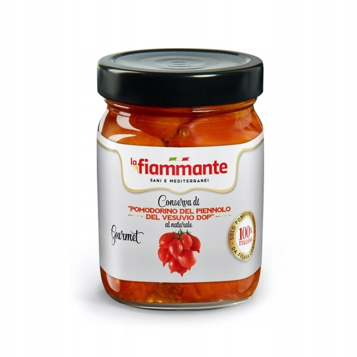 Sada 6 Kusů Italské Pomodorini Piennolo del Vesuvio Dop Fiammante 340 g