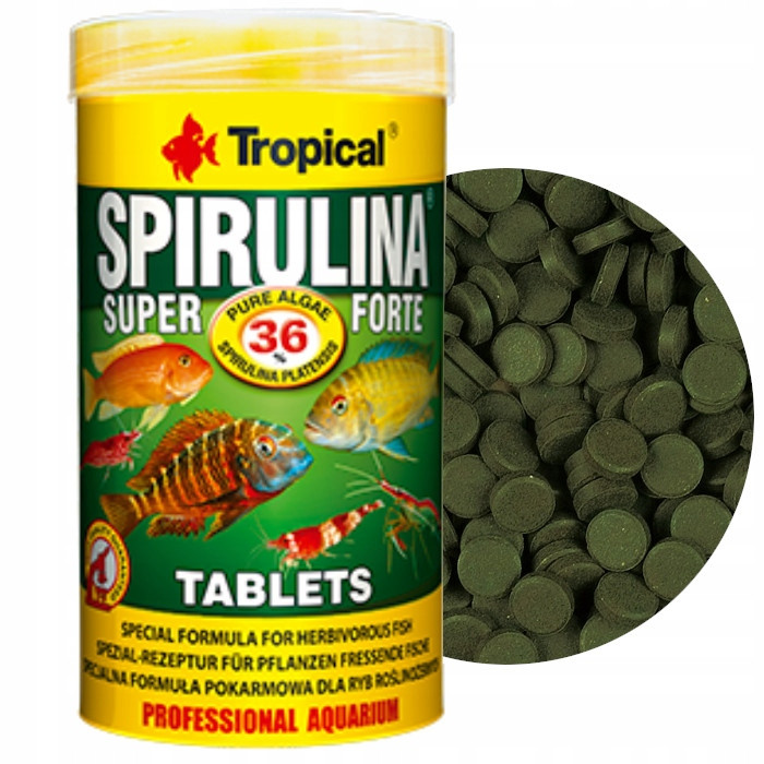 Tropical Spirulina Forte Tablets 250 ml 150 g