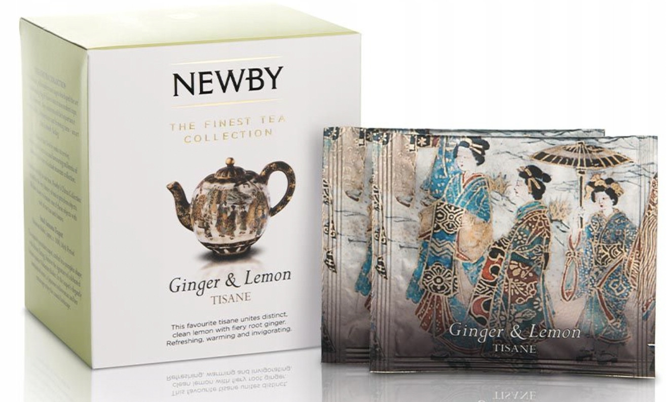 čaj bylinný Ginger Lemon čaj Newby Tea