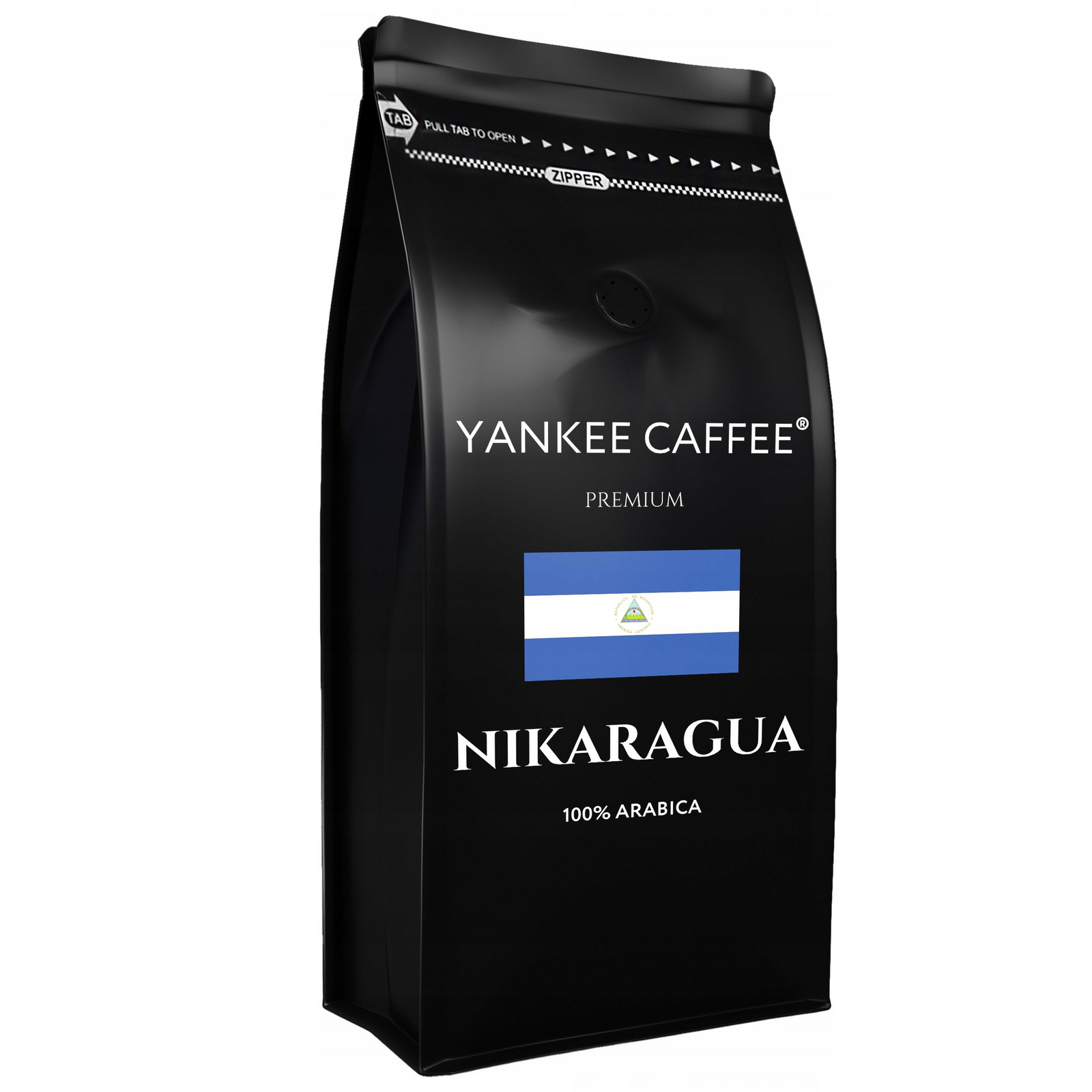 Káva zrnková 1kg Arabica čerstvě pražená Nikaragua do kávovaru a překapávače