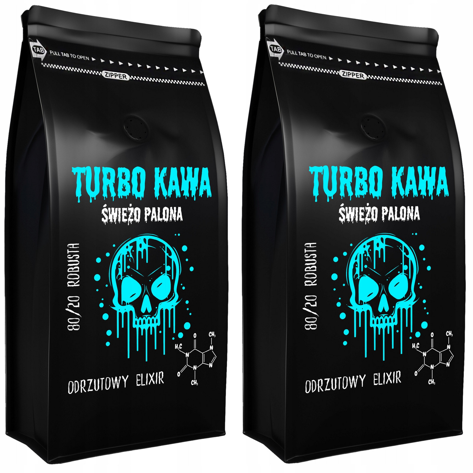 Turbo Káva zrnková Pro kávovar 2kg 80/20 Robusta/Arabica Trysková Elixir