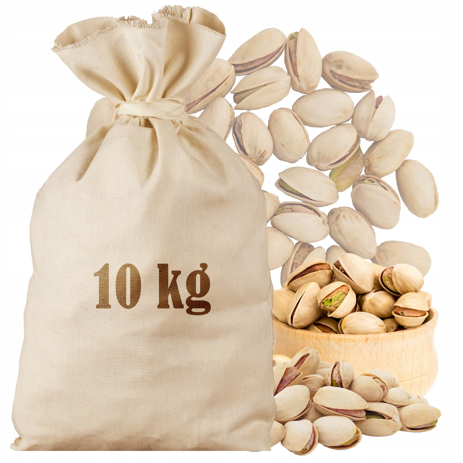 Pistácie Pražené Solené Usa 10KG Sáček Velkoobchod