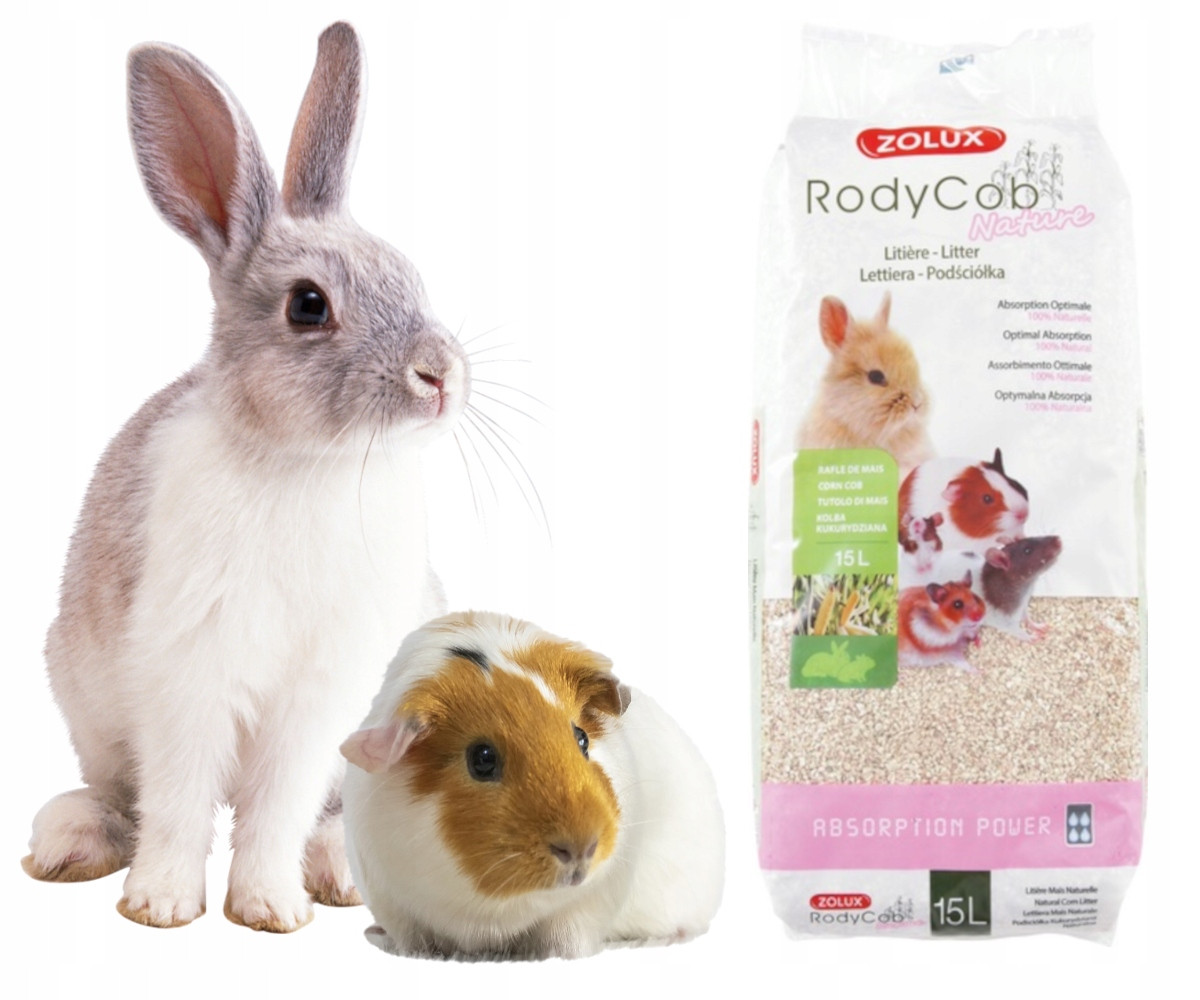 Rostlinná podestýlka pro hlodavce malých savců 15L