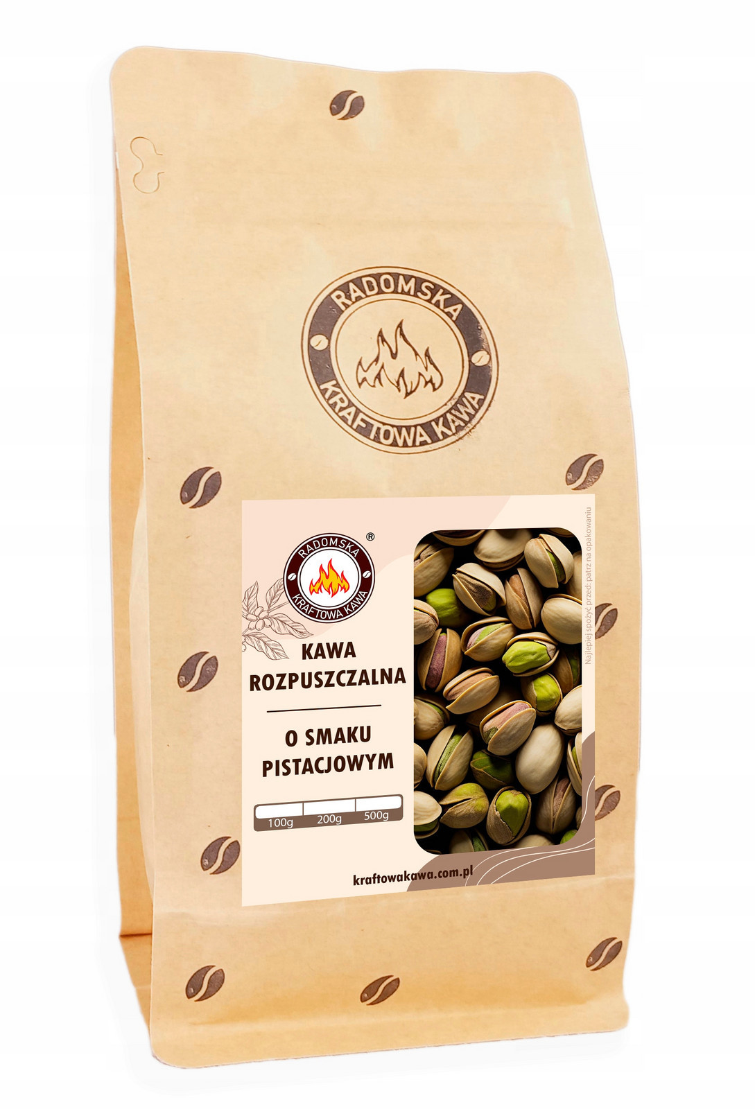 Káva rozpustná Pistáciová 500g