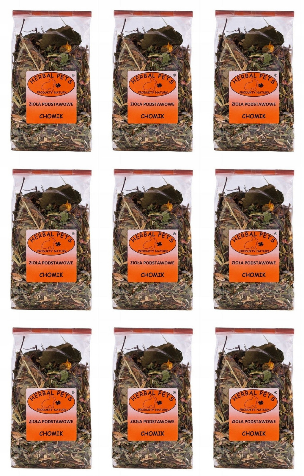 Herbal Pets Základní byliny Křeček 9x100g