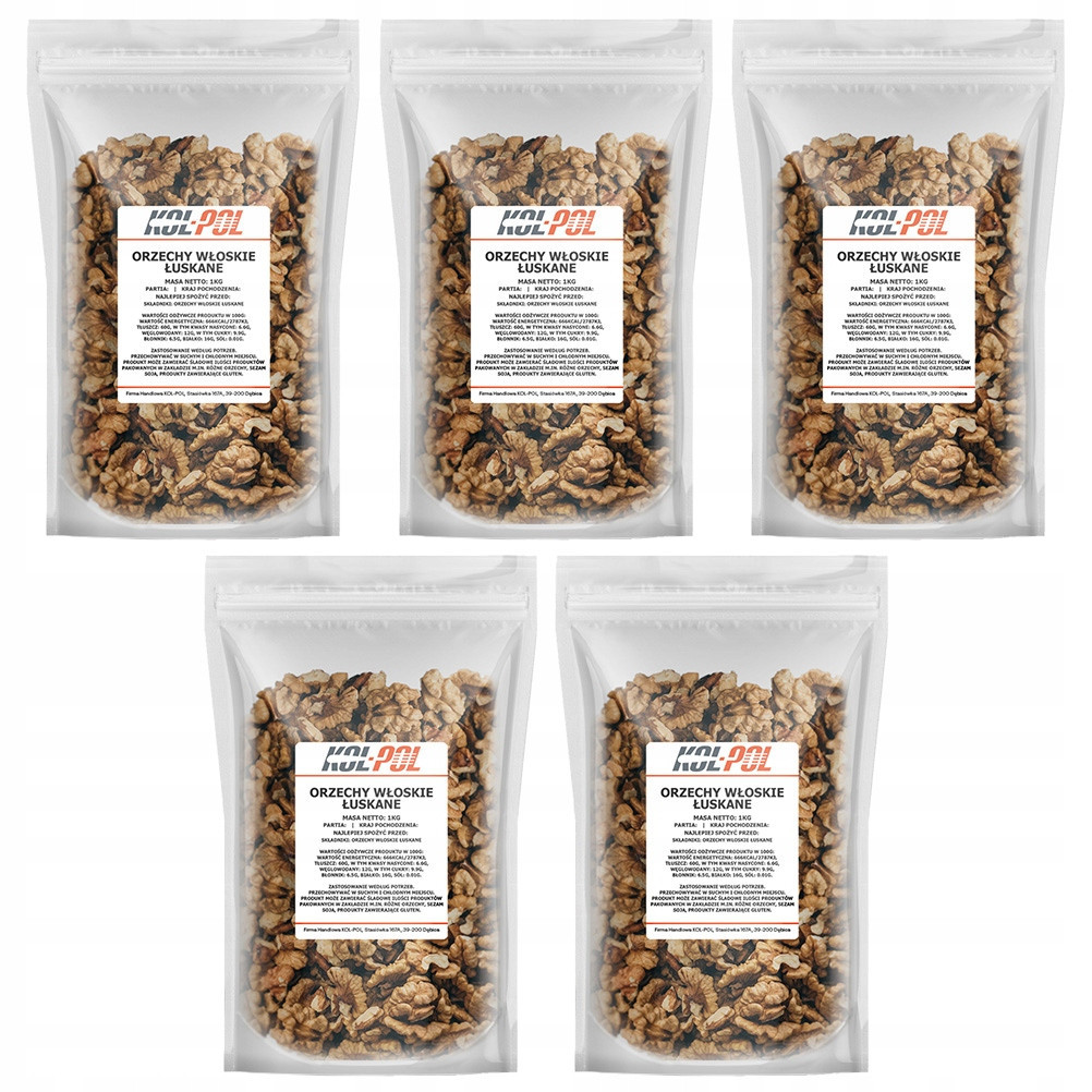 Vlašské Ořechy 5kg Loupané čerstvé vysoká kvalita