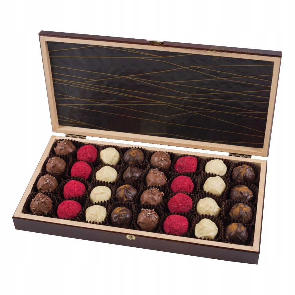 Kolekce lanýžů v dřevěném obalu, Vánoce