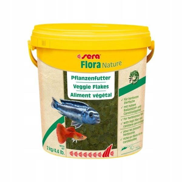 Sera Flora natura 10 litrů 2 kg