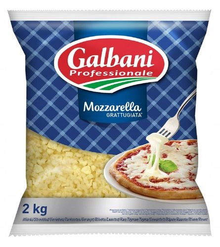 Sýr Galbani Mozzarella Grattugiata na pizzu 2 kg