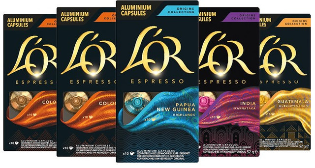 L'or MixPack Origins collection 50ks kapslí kompatibilních s Nespresso*