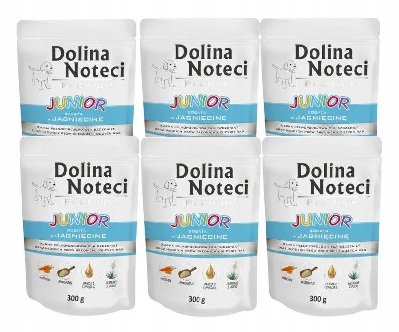Dolina Noteci Premium Junior jehněčí 12х300 g