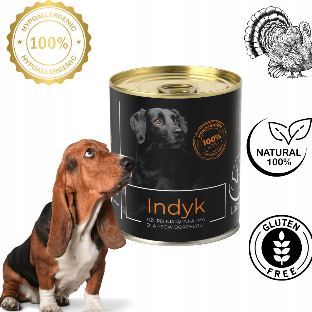 LabraDog Superfood Monoproteinová 100% Krůta 6x850g