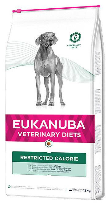 Eukanuba Veterinární Diéty Suché krmivo s omezeným obsahem kalorií 12 kg