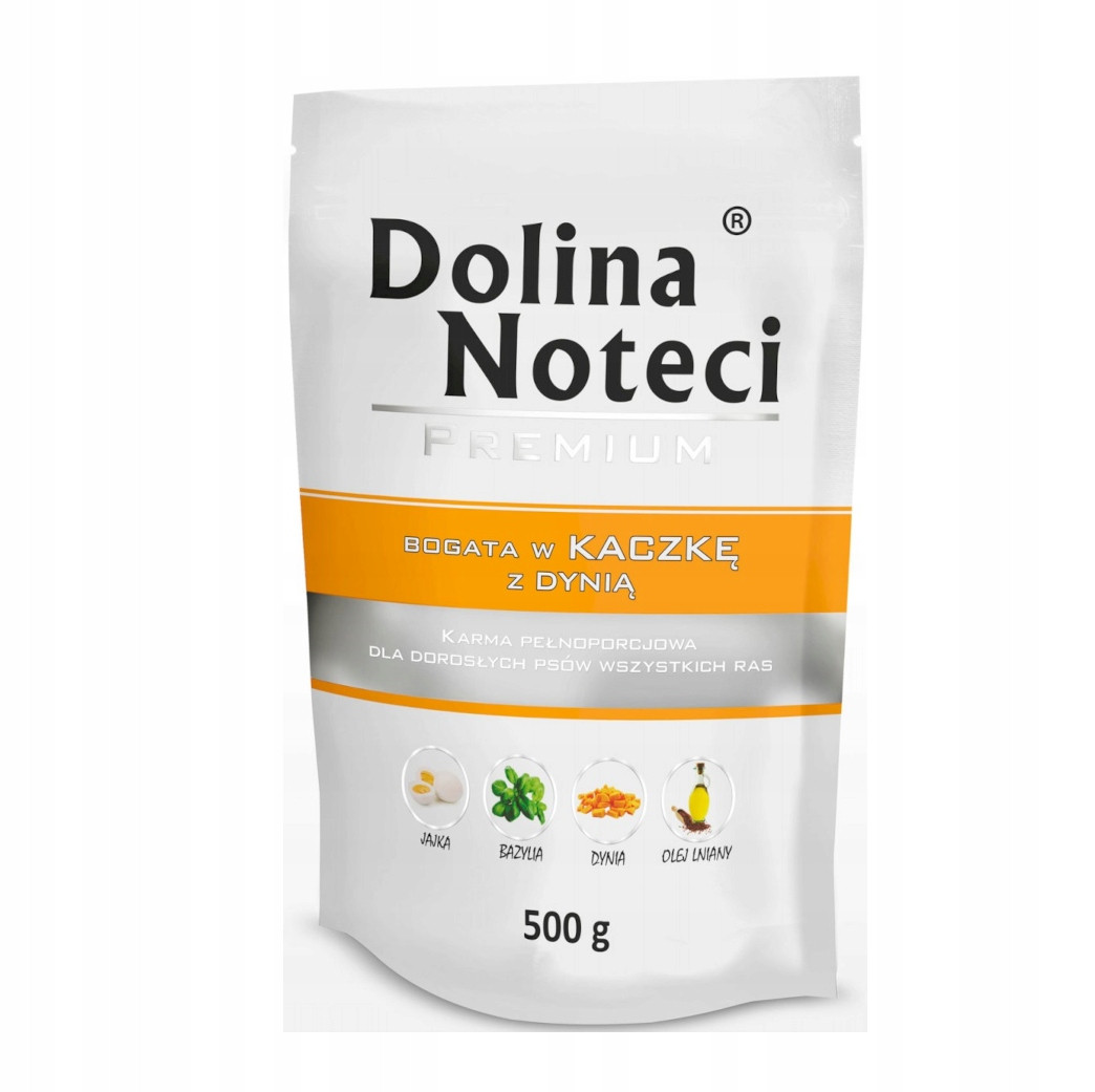Dolina Noteci Premium Duck Kachna s dýní 10x500g pro všechna plemena