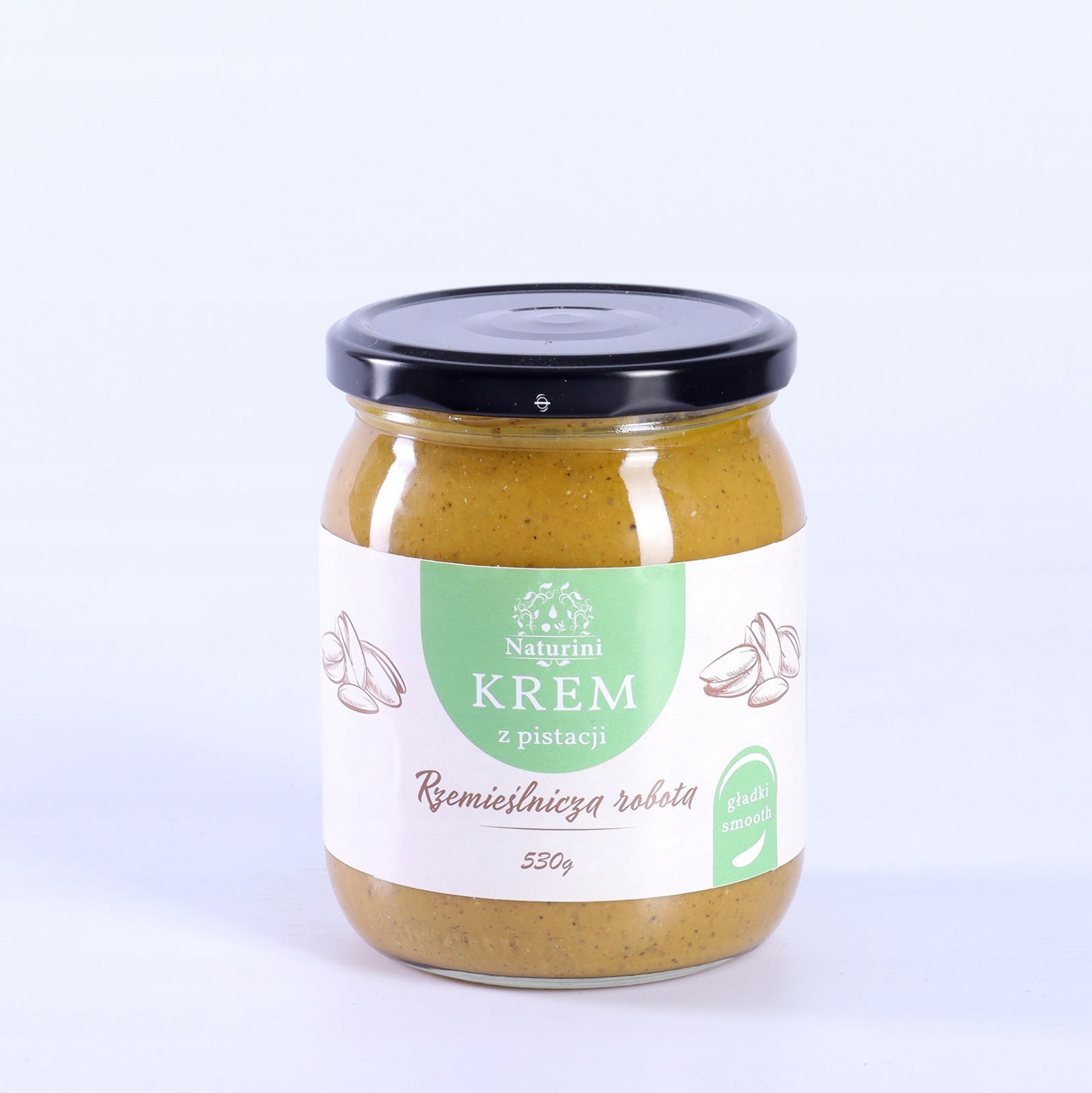 Pistáciový krém Smak Přírodní 530g Smooth