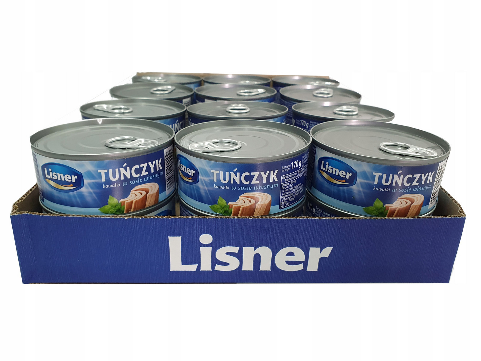 Lisner Tuňák ve vlastní šťávě 170 g x 24ks