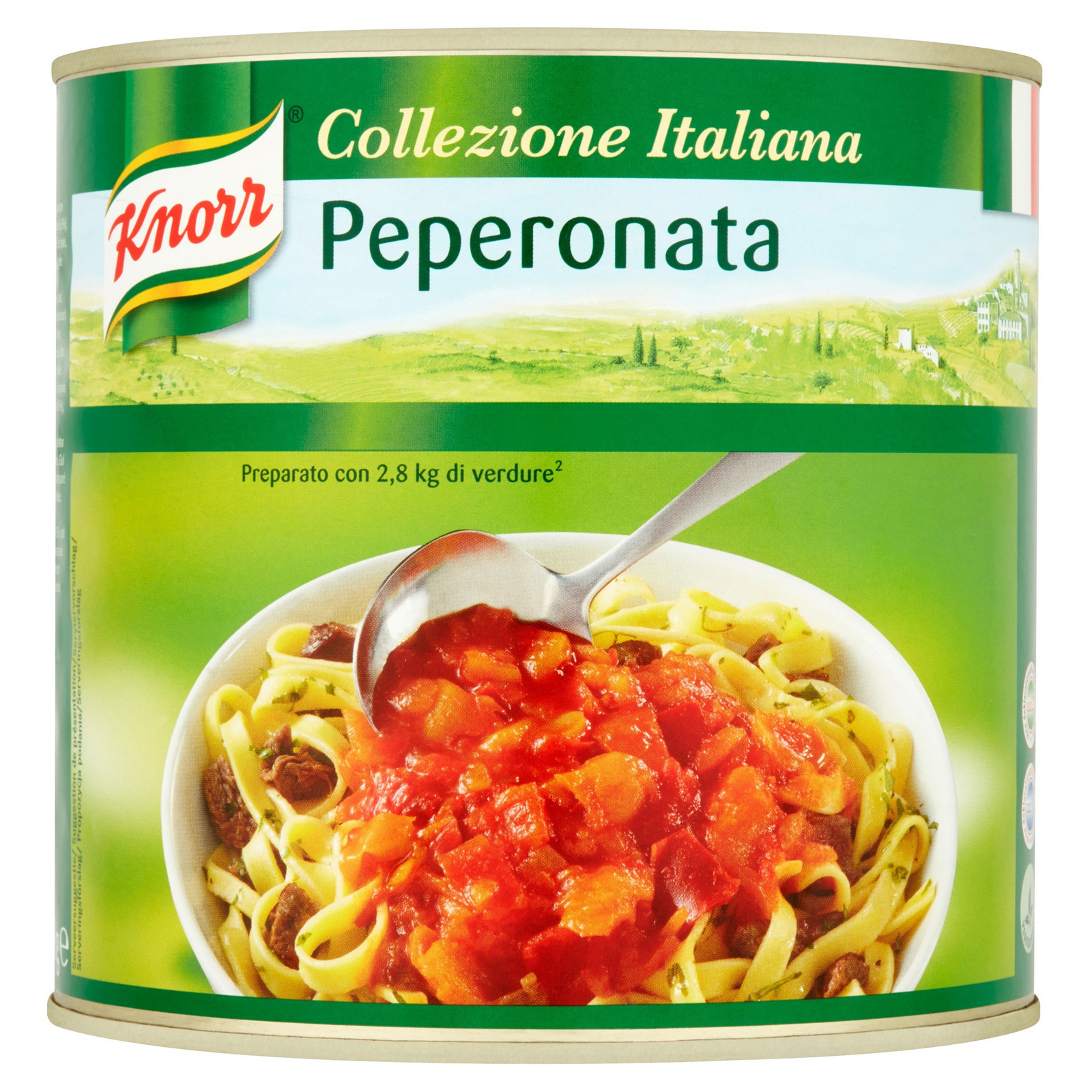 Peperonata Paprika v rajčatovém nálevu 2,6 Kg Knorr