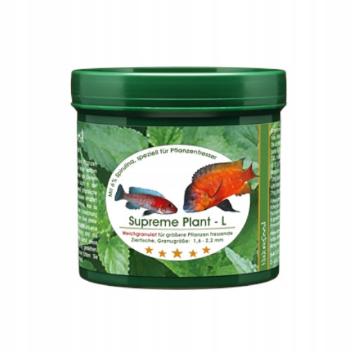Naturefood Supreme Plant L Soft Rostlinné granule pro ošetřovatele 240g