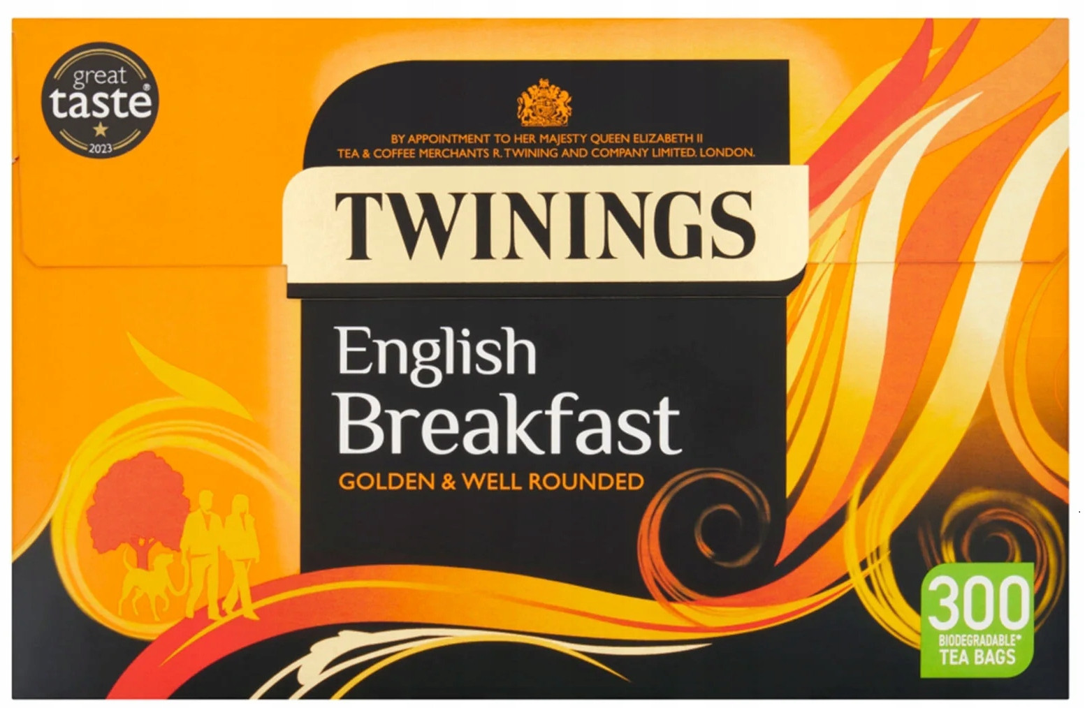 Twinings English Breakfast 300 sáčků anglický čaj 750g Uk