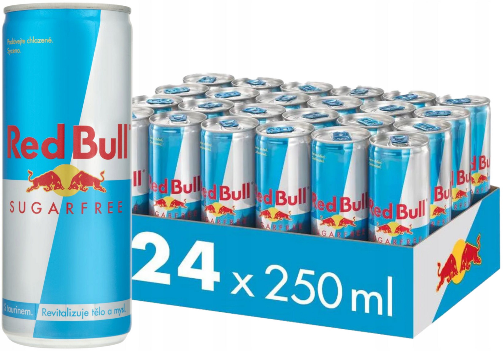 Red Bull Sugar free 24×250ml