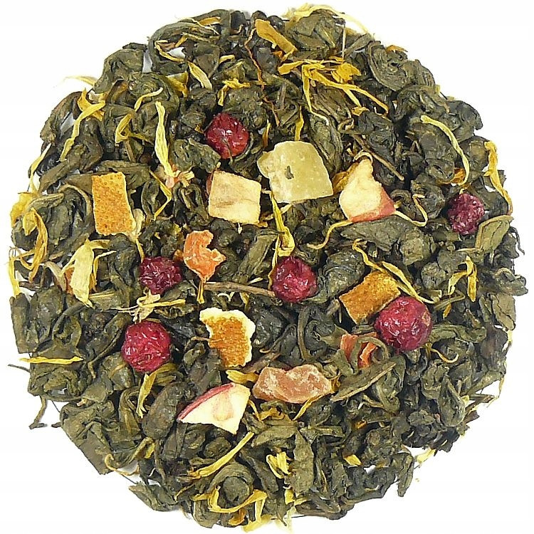 čaj Zelená Gunpowder Mirabelle Papaja 1kg