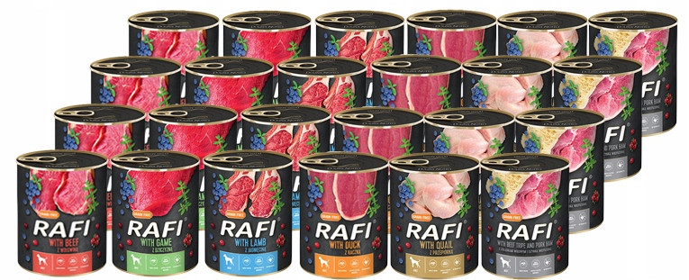 Dolina Noteci Rafi pro psa mix chutí 30x800g