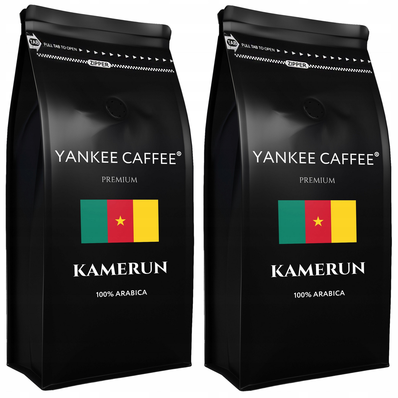 Káva zrnková 2x1kg 100% Arabica čerstvě pražená Kamerun do kávovaru