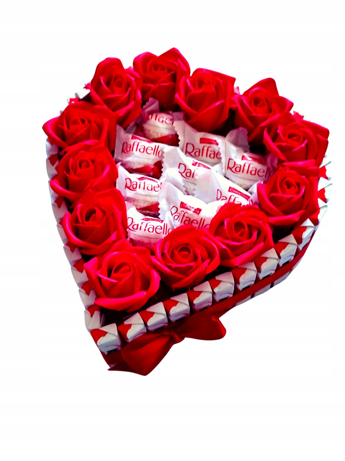 Dort kinder raffaello růže mýdlové Valentýnské srdce narozeniny dárek