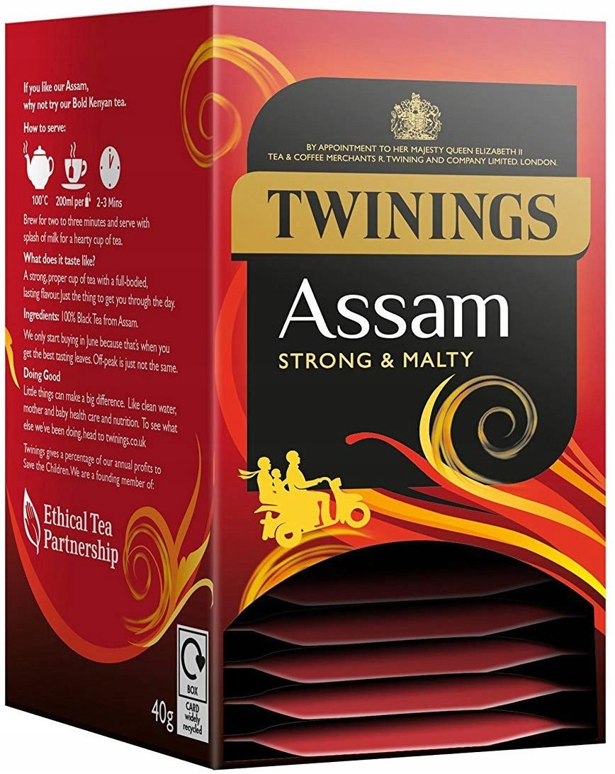 twinings Assam 100 obálek