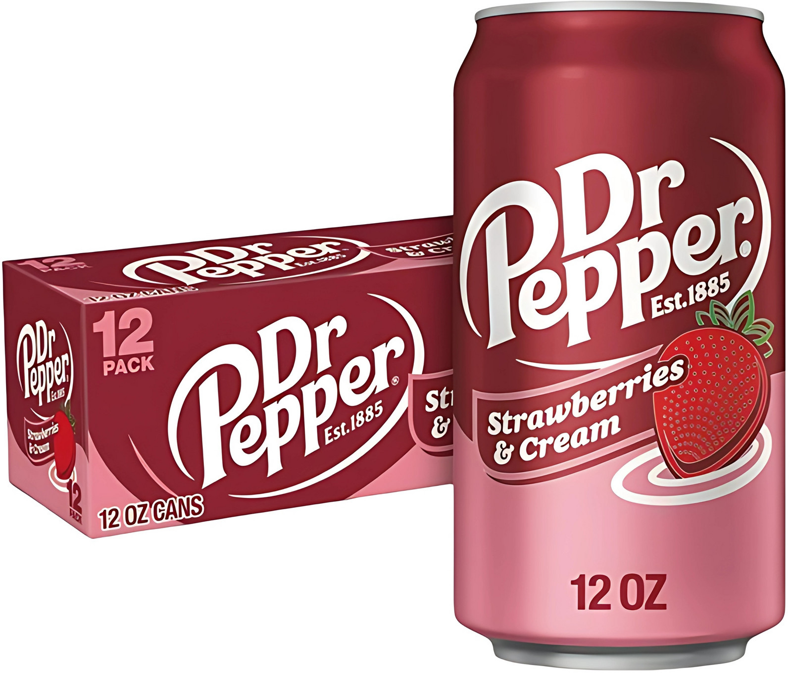 Dr.Pepper Strawberries Cream Usa 12×355ml