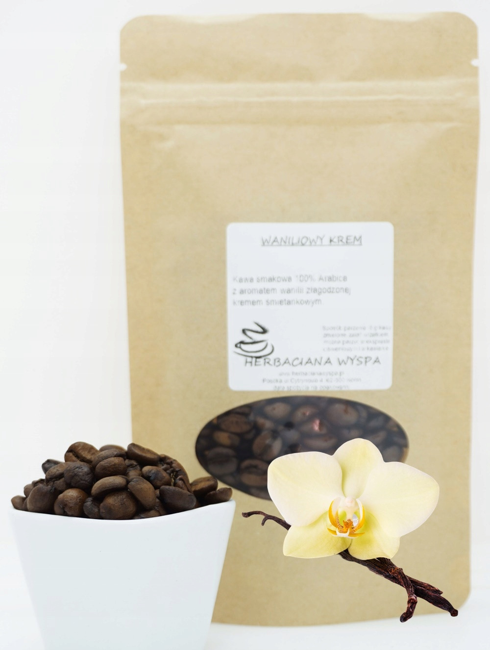 Káva Waniliový Krém 500 g zrnková-měli jsme