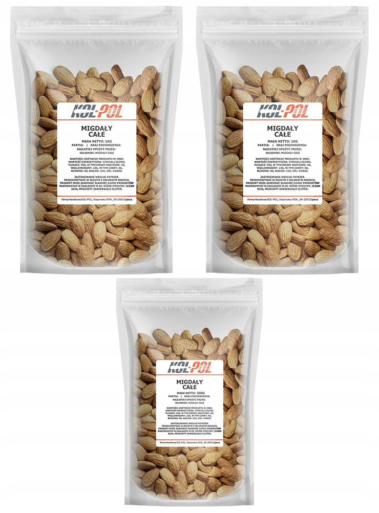 Mandle Celé 2,5g Kalifornské přírodní čerstvé