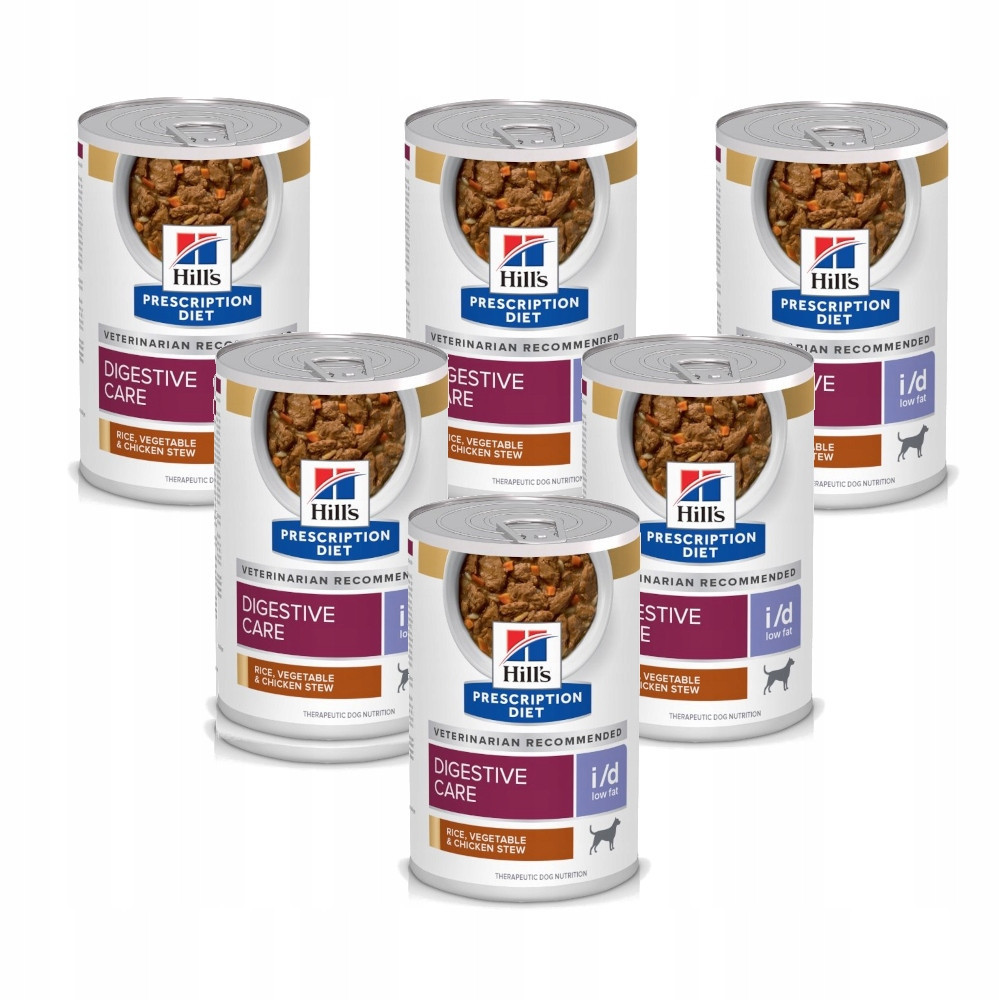 Hill's Pd Canine I/D Low Fat Stews pro psa kuře 354g x 12