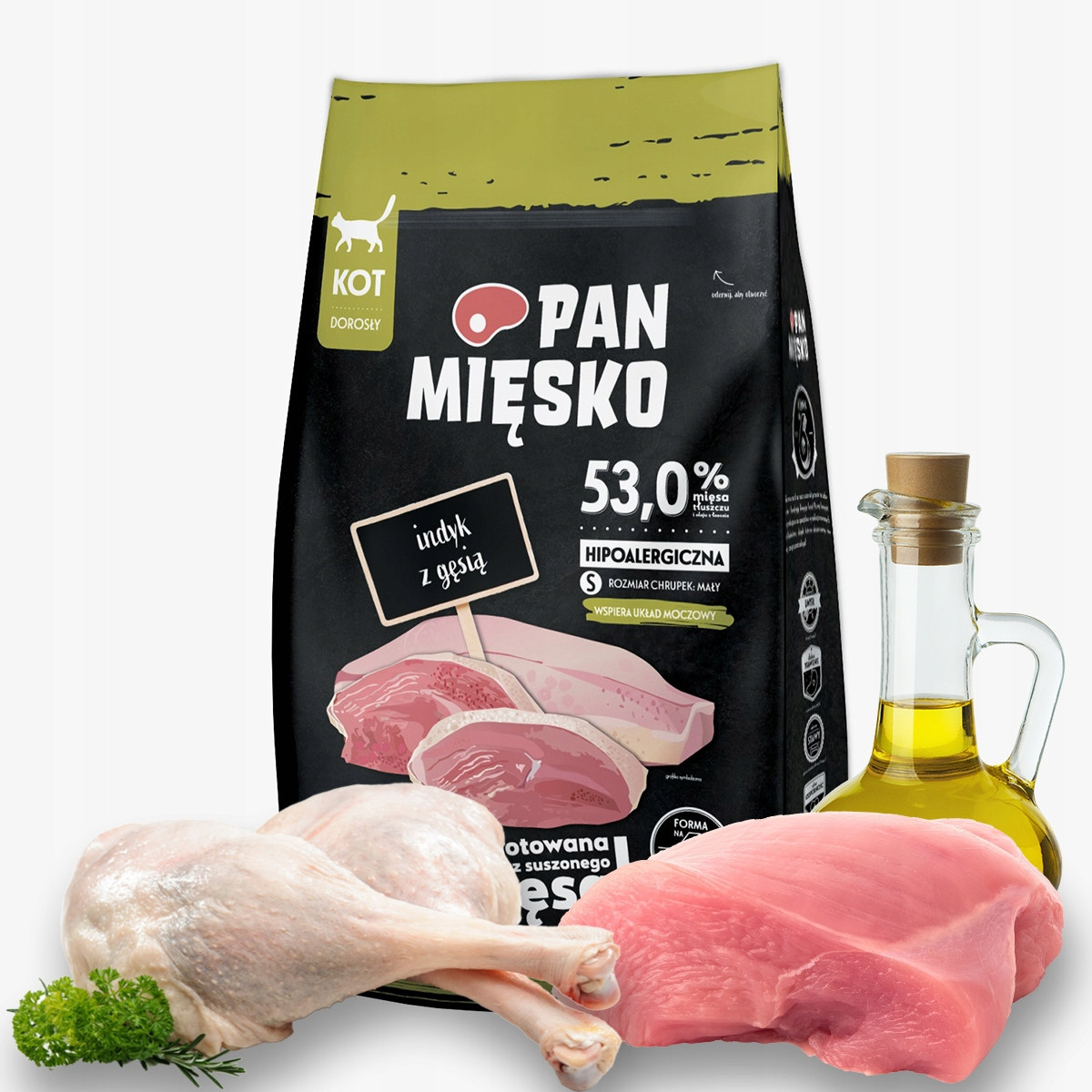 Pan Mięsko Kočka 10 kg Krůta s husou S