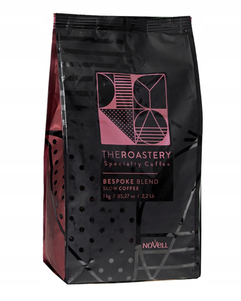 Káva zrnková Novell Roastery Bespoke Blend 1kg Dárek videokniha