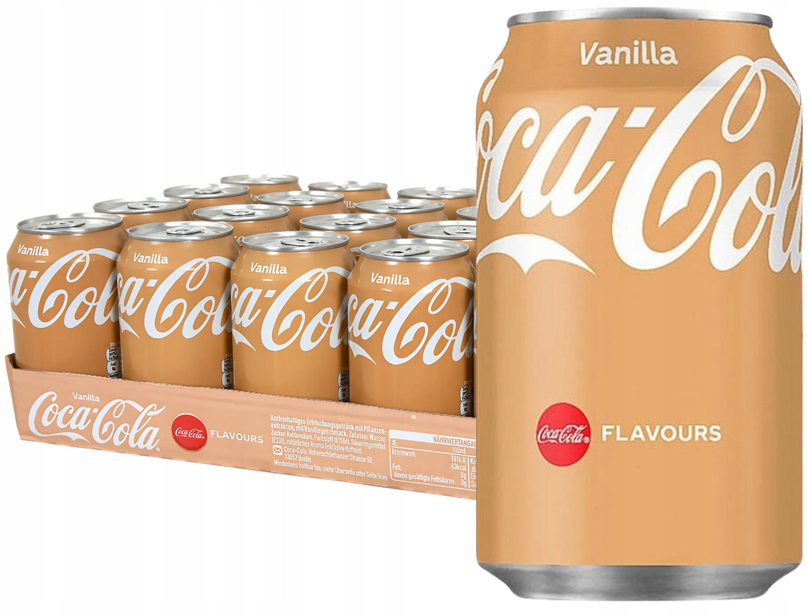 Coca-Cola vanilla De 24×330ml
