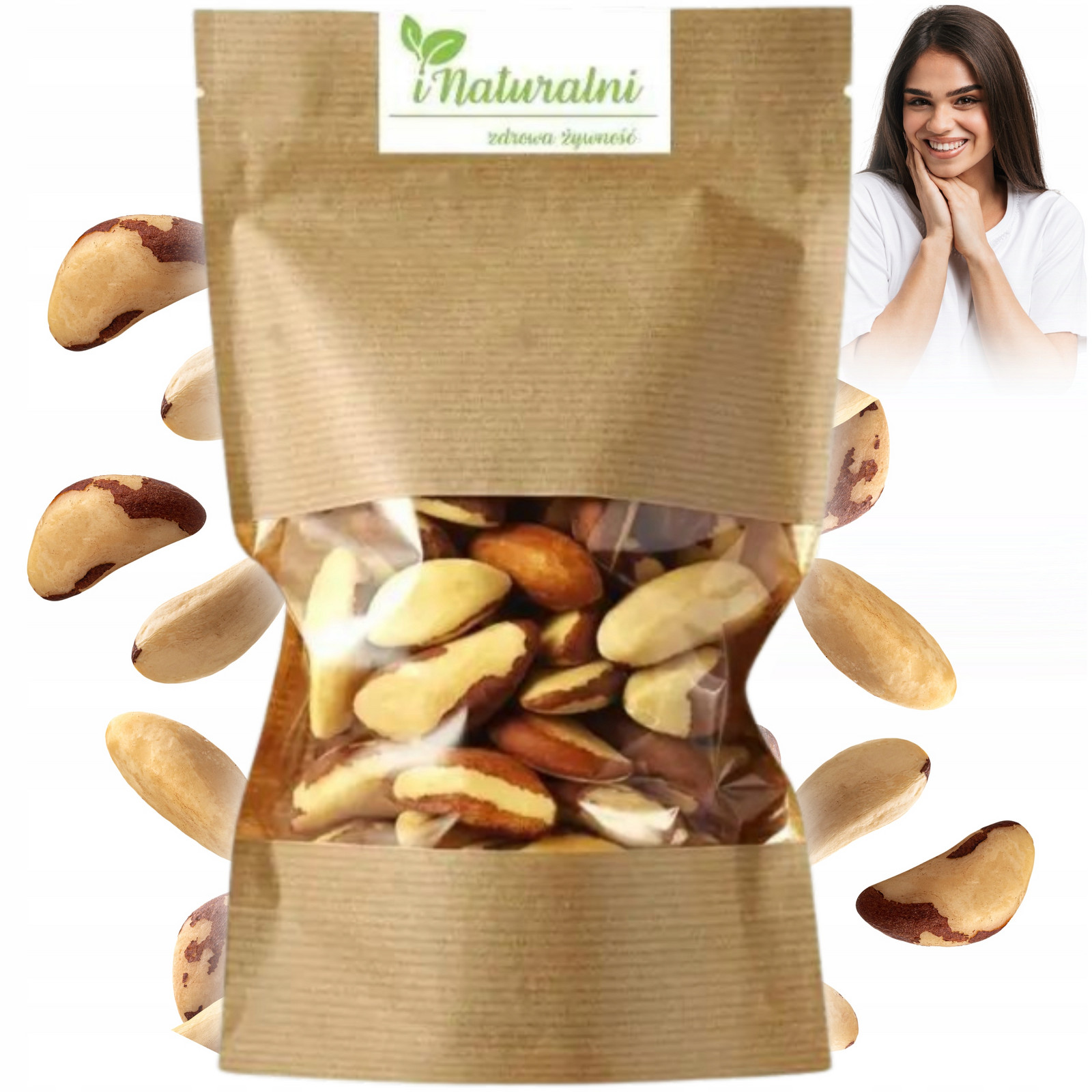 Para Ořechy 1KG Celé Přírodní Čerstvé Para Ořechy 1000G