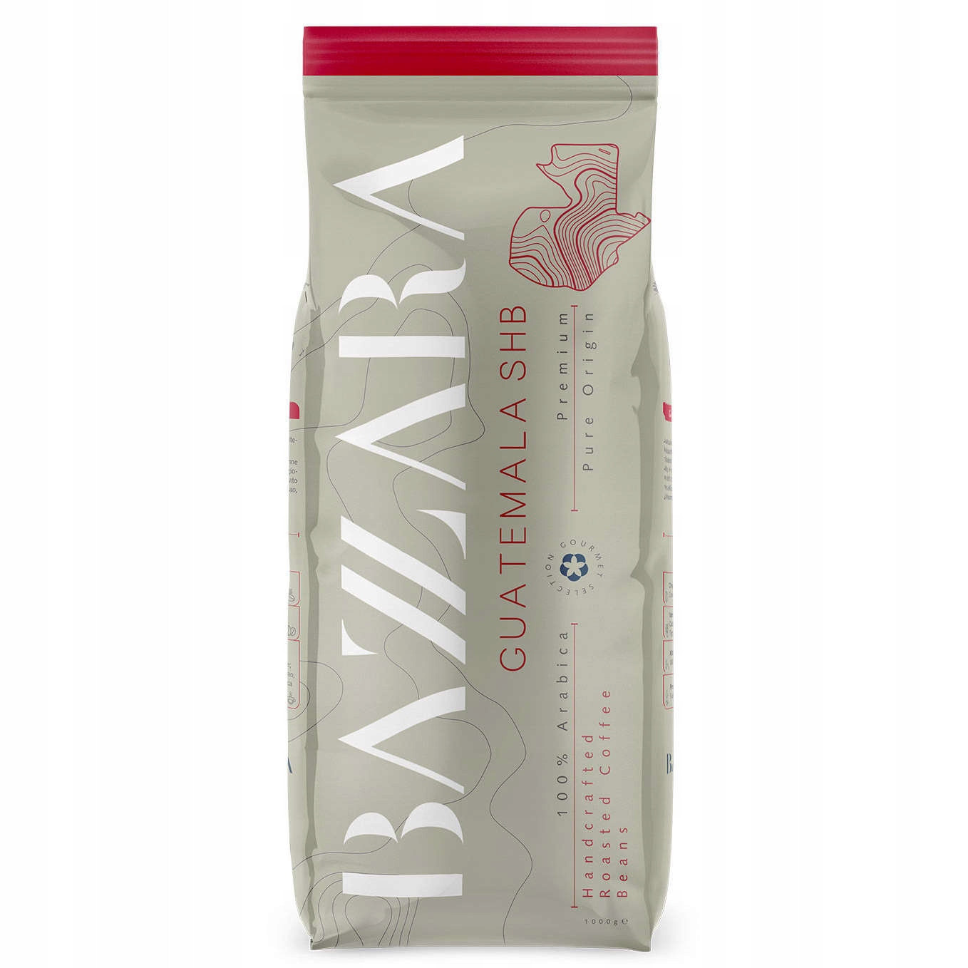 Bazzara Guatemala praná Shb Káva 1kg