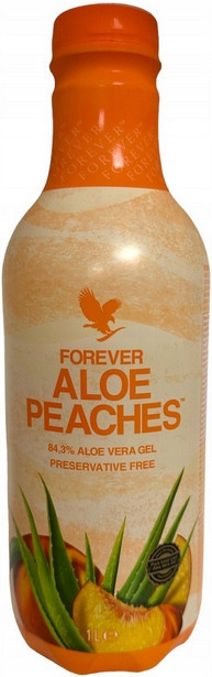 Forever Aloe Peaches Aloe vera nápoj z dužiny aloe vera broskvová 1 l