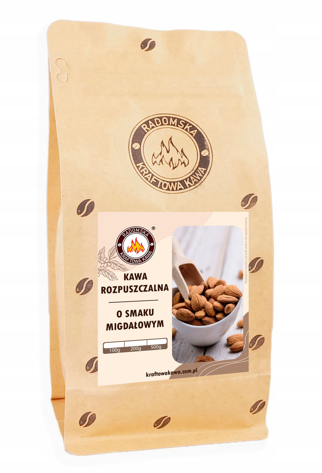 Káva rozpustná Mandlová 500g